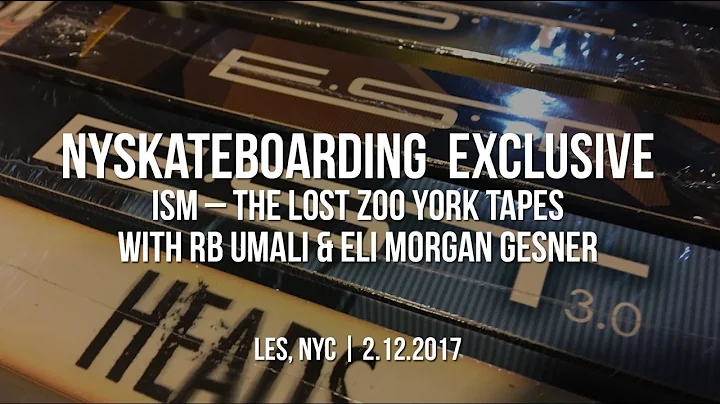 Exclusive Interview: ISM - The Lost Zoo York Tapes w RB & Ocularge (2017)