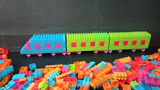 Satisfying DIY Lego Train / Lego Building Blocks Videos / #buildingblockstoys #lego