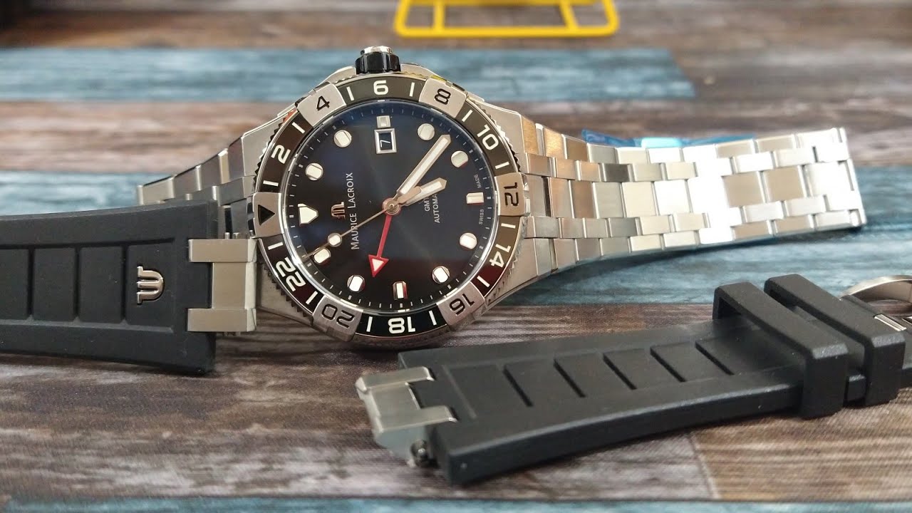 GMT AI6158-SS00F-330-A Aikon - 43mm YouTube Venturer Maurice Lacroix