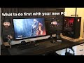 What you should be doing first with your new PC! ( Omen 25L or any computer! )