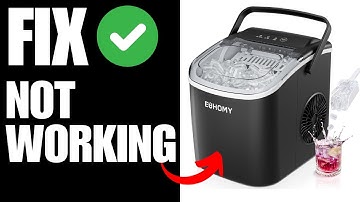 EUHOMY Countertop Ice Maker Not Making ice