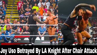 LA Knight Betrays Jey Uso After Shocking Backstage Alliance Tease At WWE RAW