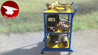 Make a Welding Cart from Recycled Materials - DIY Step-by-Step Guide by AG metal art 426 views 2 months ago 20 minutes
