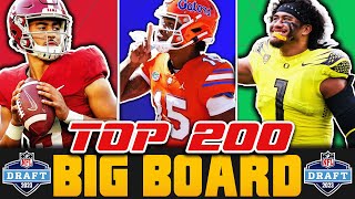 2023 NFL Draft Big Board | TOP 200 Wealth