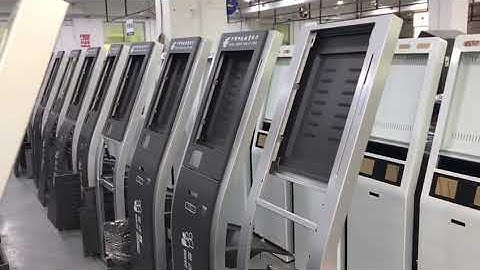 self service kiosk queue machine self help kiosk queue management syste,