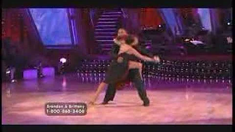 Brandon and Brittany on DWTS