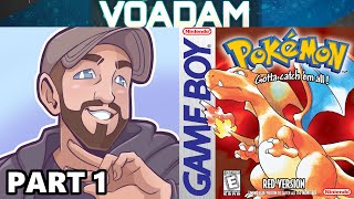 Voice Actor Acts out Pokemon Red!