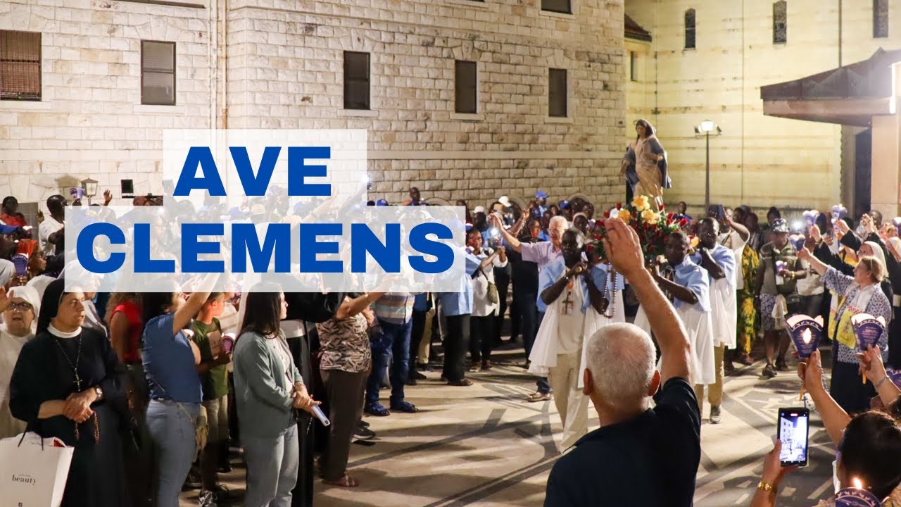 Canto del Ave Clemens de la Procesión Luminosa | Letra en latín y español