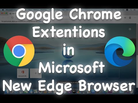 새로운 Microsoft Edge 브라우저에 Google Chrome 확장 프로그램 추가