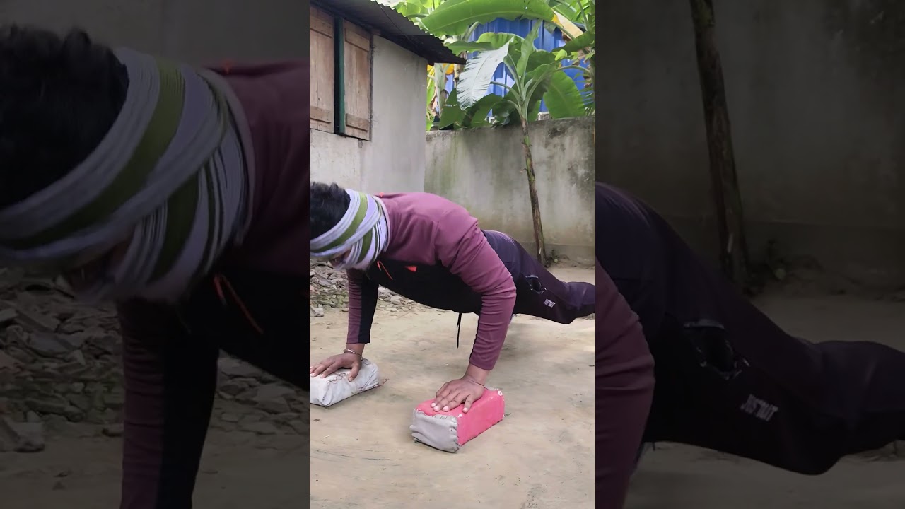 Push ups🏋️ (morning workout 💪)