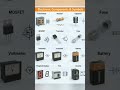 Types of Electronic Components #viral #industrialelectrician #electrical #electronic