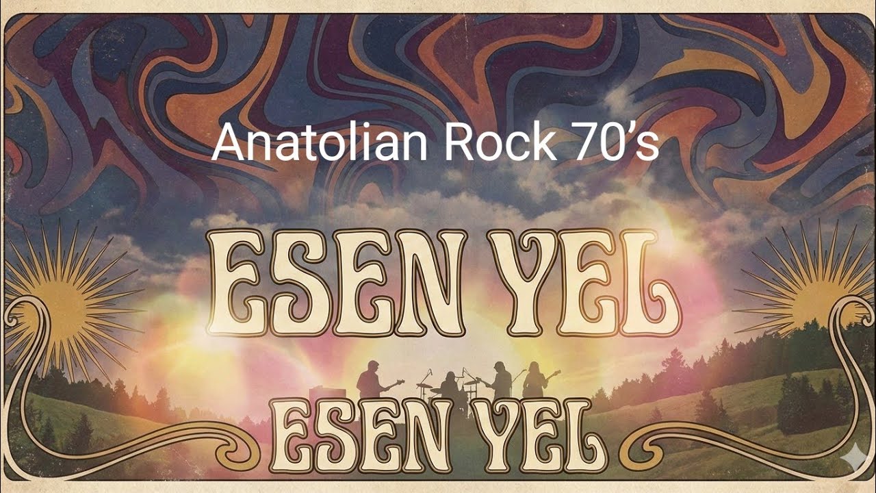 Esen yel🎶Anatolian rock 70's Psychedelic Anatolian rock style 