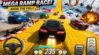 Mega Ramp Racing And Stunts Supercars Unbelievable - Mega Ramp Racing - Real Car Racing screenshot 3