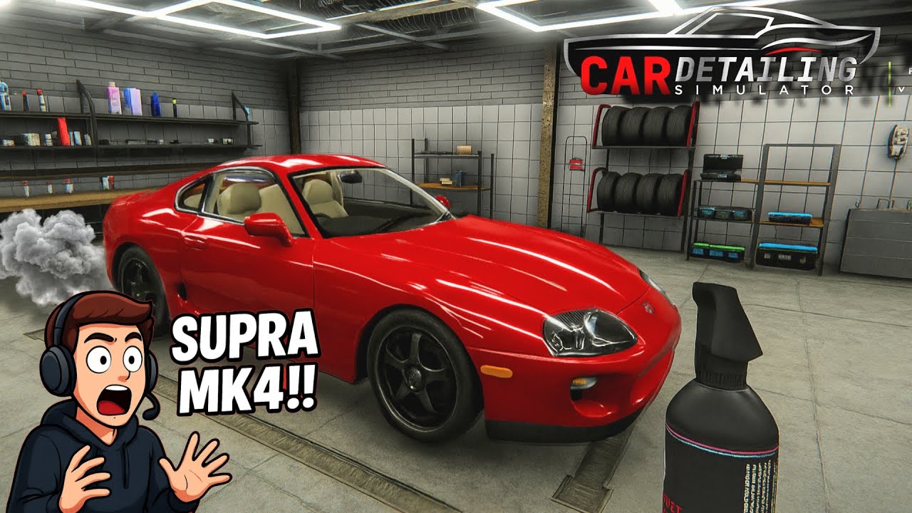 I Made a Dirty Car Look Brand New in Car Detailing Simulator - YouTube