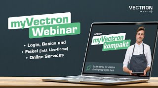myVectron compact – From login to cash register report