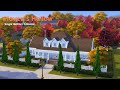 SINGLE MOTHER COLONIAL | Haven's Hallow Save File | Sims 4 Speed Build