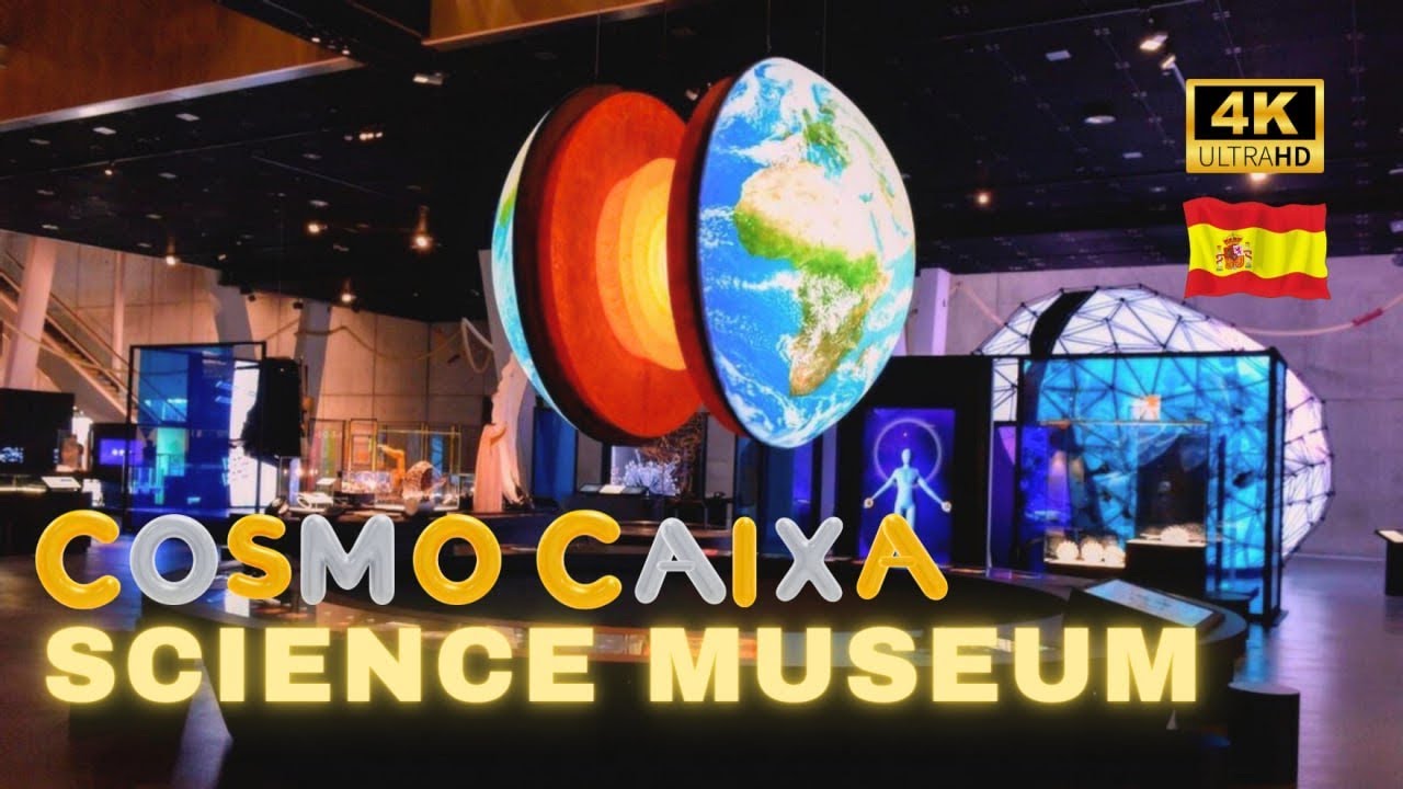 "Exploring the Wonders of CosmoCaixa Museum | Virtual Tour of Barcelona's Hidden Gem