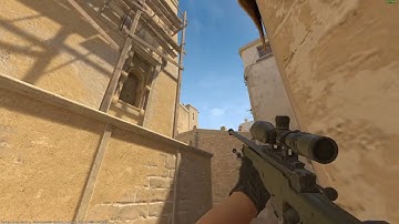 CS2 Mirage CT Smoke From T Spawn