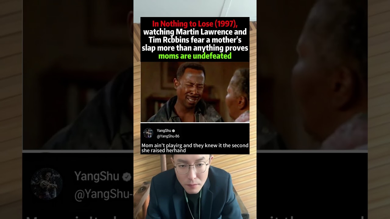 In Nothing to Lose (1997), Martin Lawrence and Tim Robbins weren’t ready for that mom  