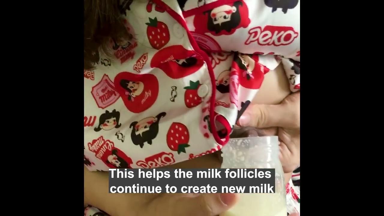 How to express milk effectively breastfeeding with pure milk from the