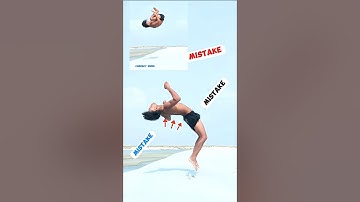 Backflip Tutorial Avoid This Mistake 💯 #shorts #backflip #frontflip @surajflyking