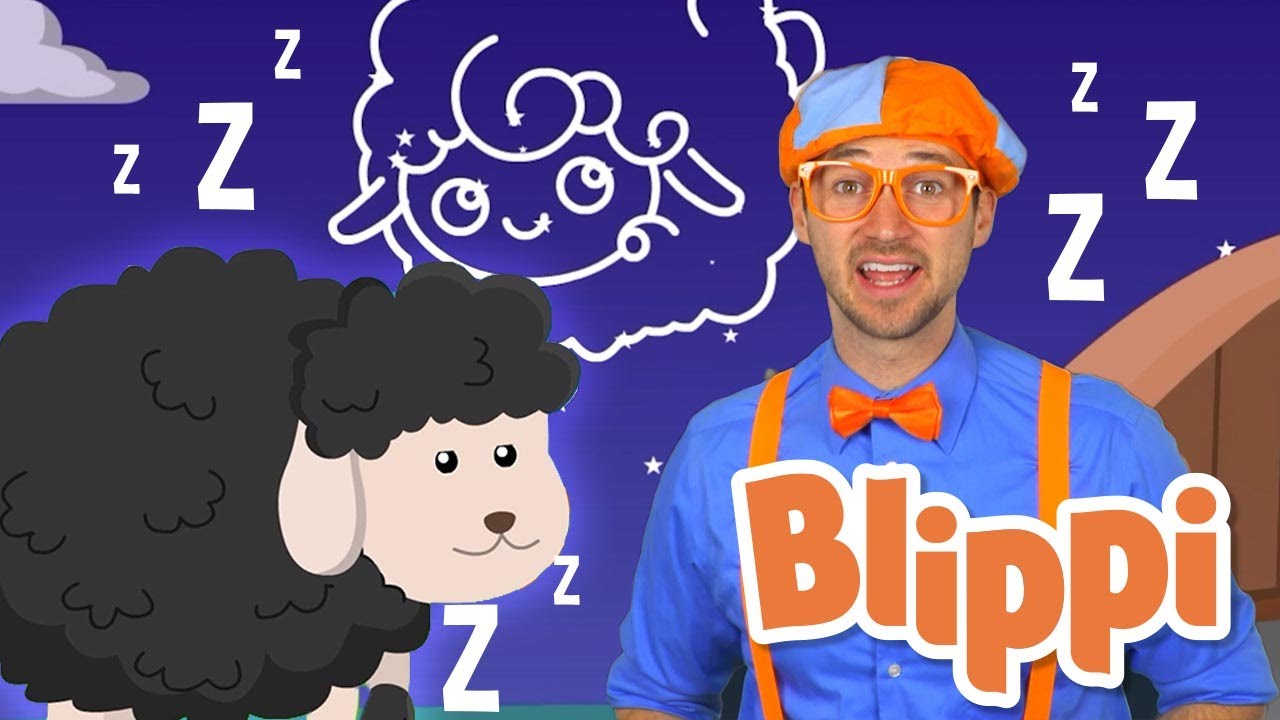 Blippi | Baa Baa Black Sheep | Blippi | Bedtime Songs with Blippi | Nursery Rhymes for Kids |