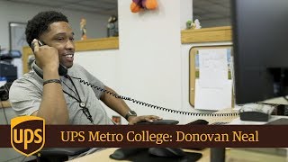 UPS Metro College: Donovan Neal