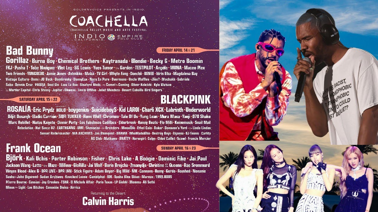 BLACKPINK announced as first K-pop group to headline Coachella; Jackson Wang,  DPR LIVE, DPR IAN join lineup