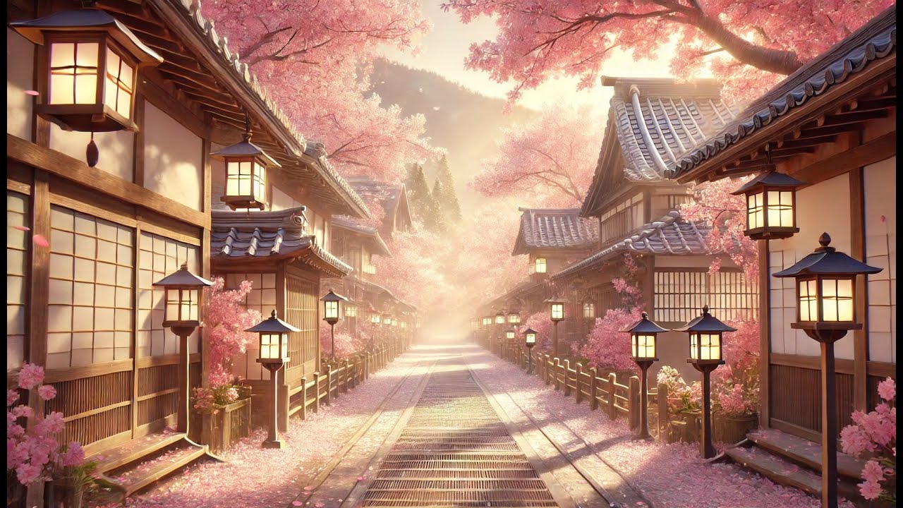 Springtime Chill Lofi | Cherry Blossoms | 35 Min Background Music