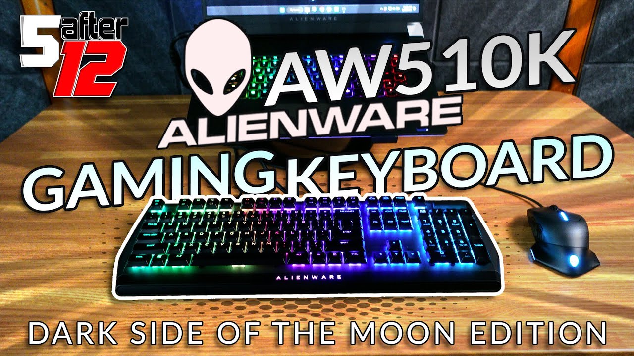 Alienware AW510K: Low-Profile RGB Gaming Keyboard – Dark Side of the Moon  edition - YouTube