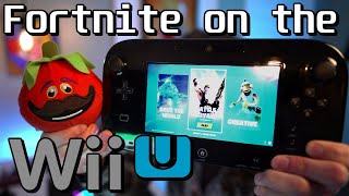 Playing Fortnite on Wii U - YouTube