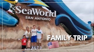 Sea World San Antonio Texas vlog en familia #sanantoniotexas #seaworld #familytrip