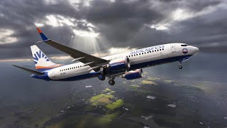 Through The Storm – B737 Cinematic Movie | 4K