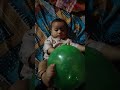 small baby playing with ballon. #baby #viralbaby #innocent subscribe for more video