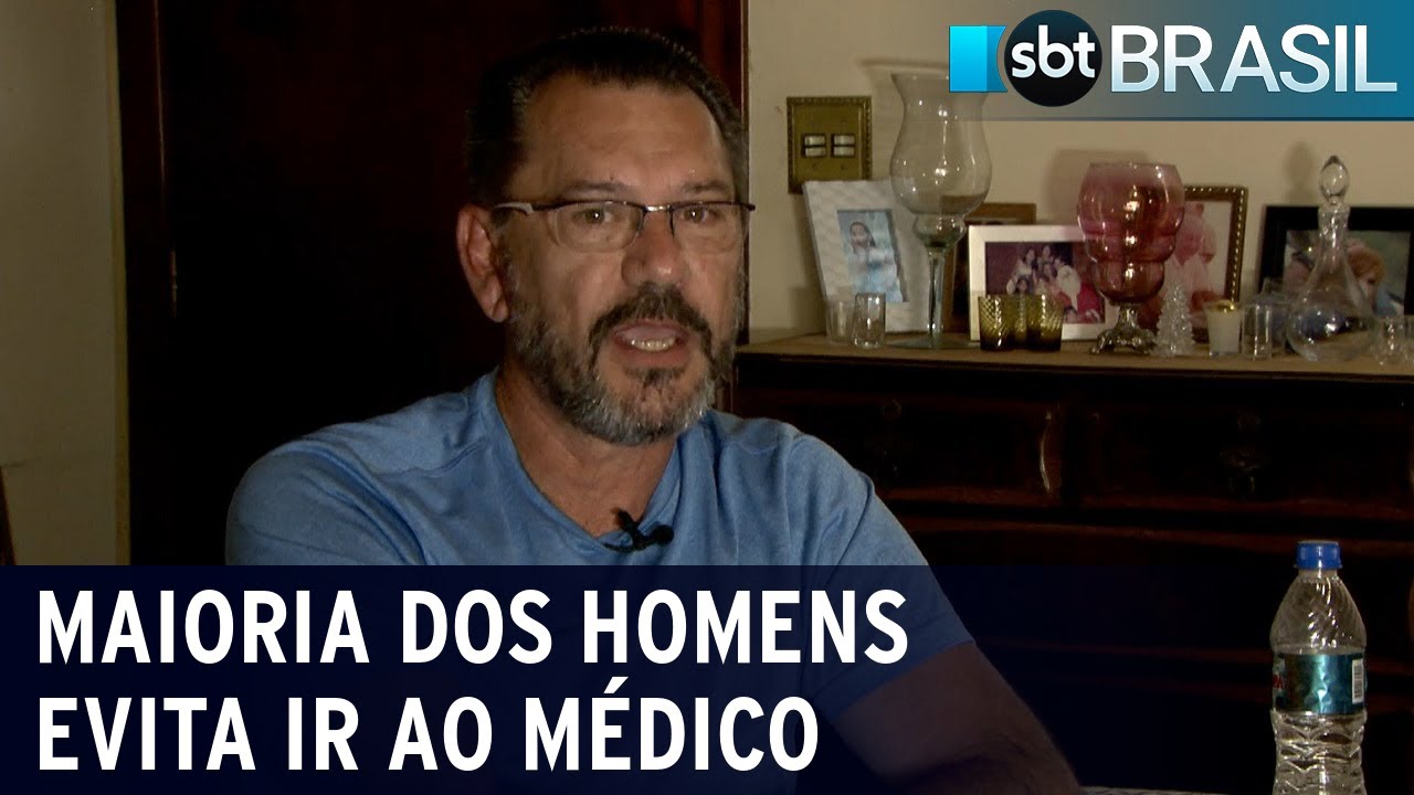 Maioria dos homens brasileiros evita ir ao médico | SBT Brasil (19/11/22)