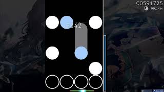 Download Lagu (osu mania) Team Grimoire Vs. Laur - Grievous Lady - nibwin 6.16* 98.98% S rank FC