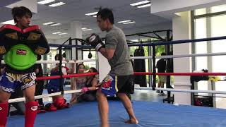 LUIGI REVILLA — Muay Thai Training with Coach Jessie Bitaga