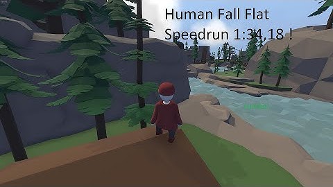 Human Fall Flat Lumber Speedrun 1:34,18 !