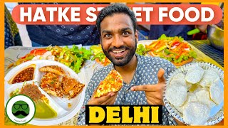 Hatke Street Food in Delhi | Jammu Kaladi Cheese , Healthy Wrap & More | Veggie Paaji