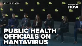 Public health officials on arrival of American passengers from Hantavirus outbreak cruise ship
