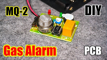 ▶️🚨 DIY MQ-2 Gas and Smoke Sensor Alarm // DIY KIT ... 📢