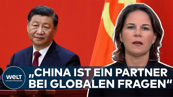 CHINA-STRATEGIE: "Fehler, den wir mit Russland gemacht haben, nicht wiederholen" | WELT Interview