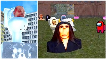 Nextbots Sandbox Shooter Gameplay 6, Skibidi Toilet Android Games Gameplay ios Walkthrough Simulator