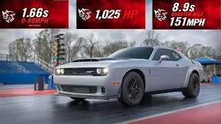 2023 Dodge Challenger SRT Demon 170 💪 Quickest, fastest, and most powerful muscle car in the world!!