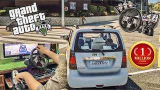 GTA 5 Wagon R Driving With Logitech G27