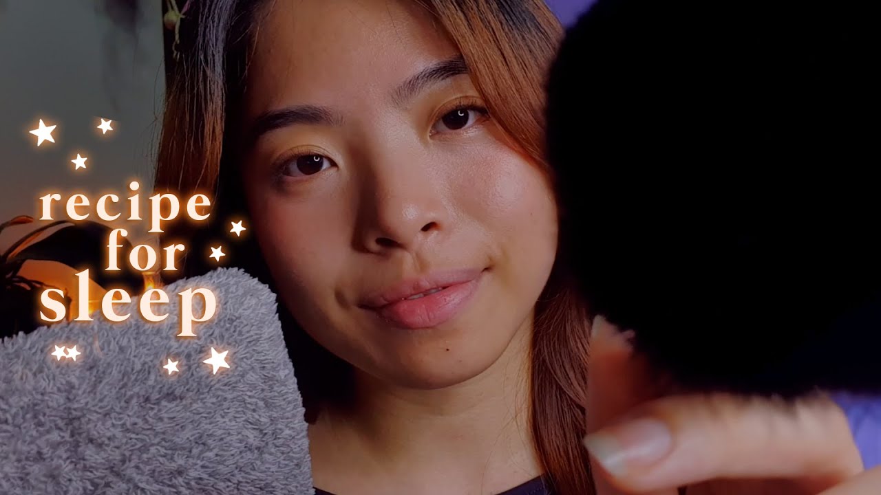 ASMR Comfortingly Slow Personal Attention For Sleep 🧸 Scalp Massage, Face Brushing (Layered Sounds)