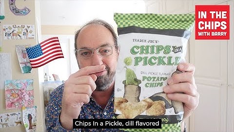 🇺🇸 Trader Joe’s Chips in a Pickle potato chips on In The Chips with Barry