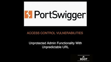 Unprotected admin functionality with unpredictable URL
