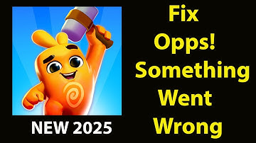 Fix Dice Dreams  App Oops Something Went Wrong Error | Fix Dice Dreams  went wrong error