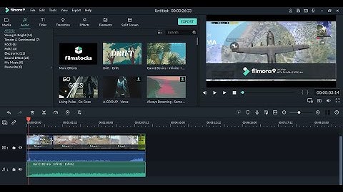 how to add background music in your video  using wondershare filmora